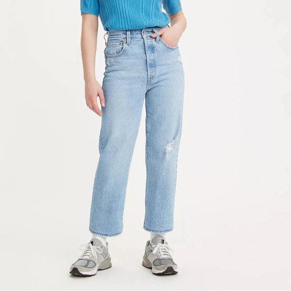 Levi’s RIBCAGE STRAIGHT ANKLE WOMEN'S JEANS - Picture 1 of 8